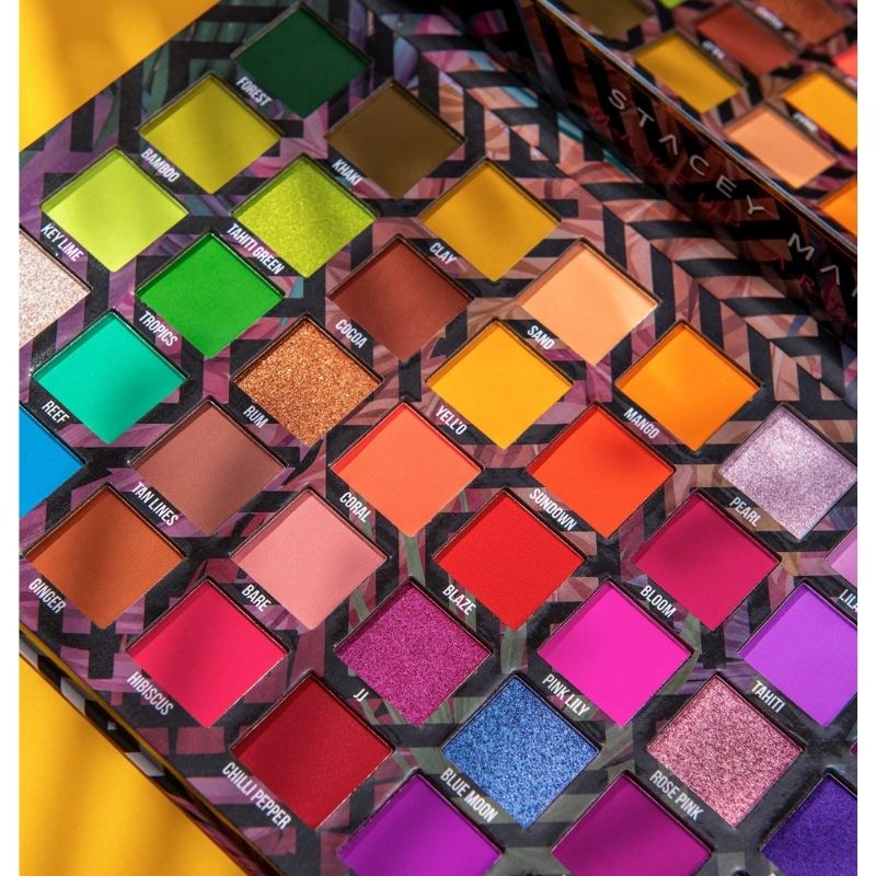 bPerfect X STACEY MARIE – CARNIVAL III LOVE TAHITI PALETTE close of shades