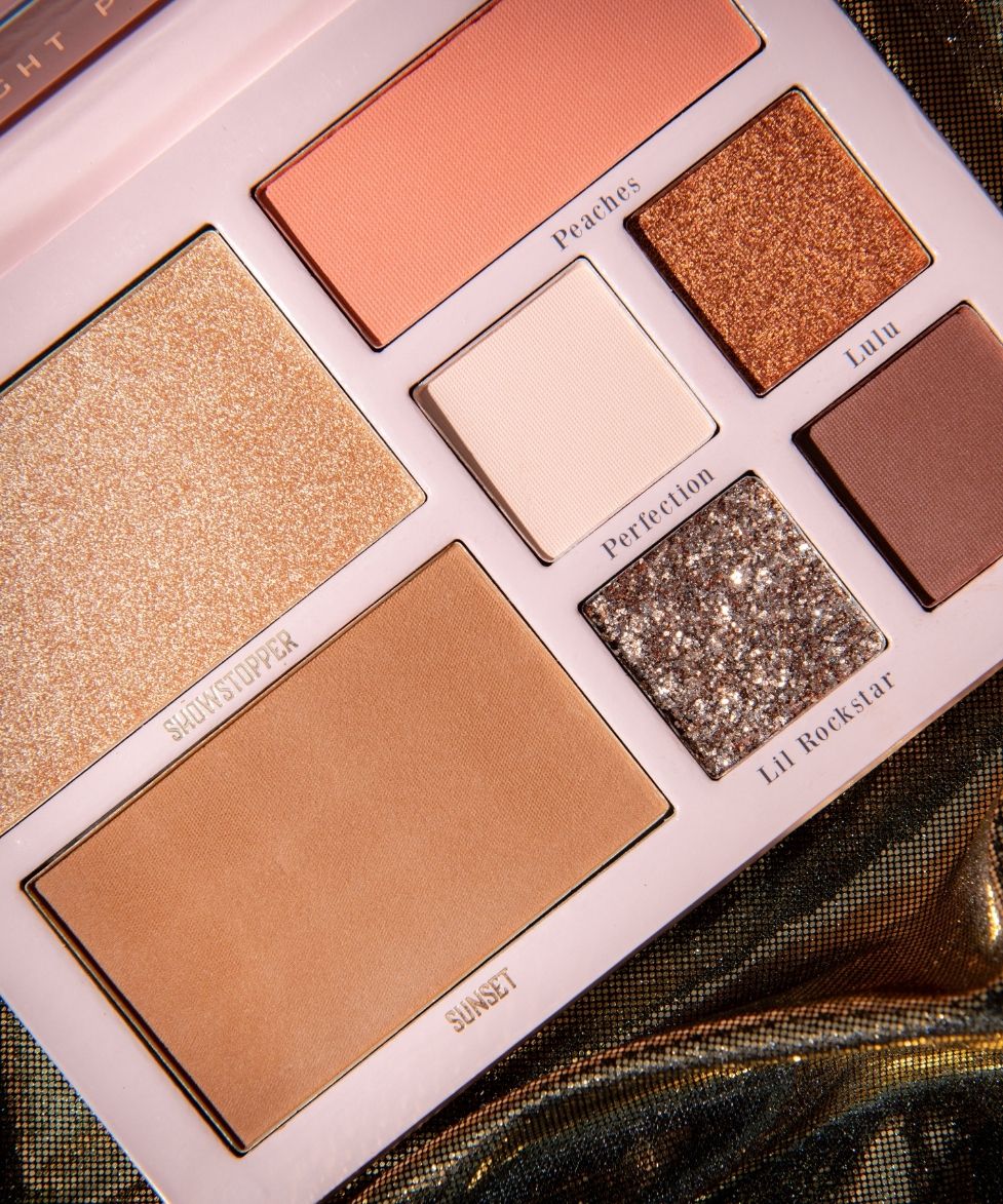Mrs Glam Spotlight Palette, close up