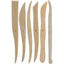 Kryolan WOODEN MODELING SPATULA SET