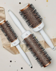 Beauty Works Blowdry Brush Gift Set, with ribbon