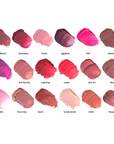 MUD Cosmetics Lipstick swatches