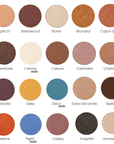 MUD Cosmetics Eyeshadow Refill swatches