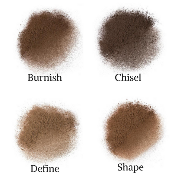 MUD Cosmetics Contour Powder swatches