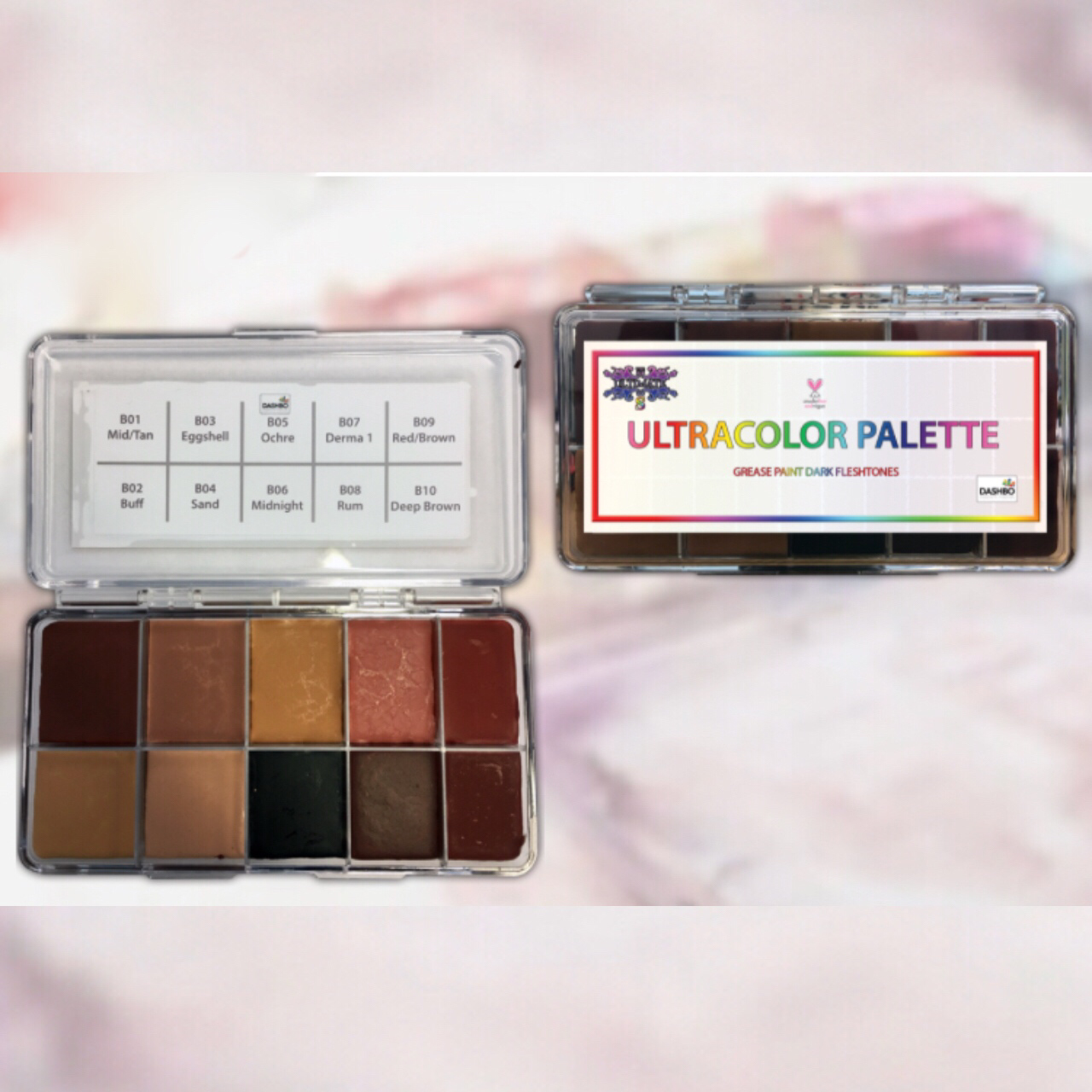 MR DASHBO Ultracolour Darktones Grease Palette