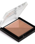 INGLOT Rosie For Inglot Bronzed Veil Multi-Colour Powder - Coral Veil, open