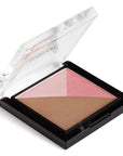INGLOT Rosie For Inglot Bronzed Veil Multi-Colour Powder - Peach Veil, open
