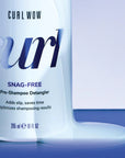 Color Wow Snag-Free Pre-Shampoo Detangler, with swatch