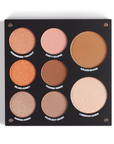 INGLOT X Maura Crescent Moon Skin & Eye Palette, open