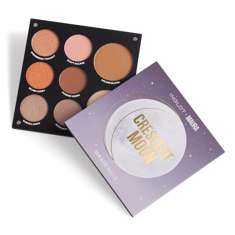 INGLOT X Maura Crescent Moon Skin & Eye Palette