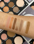 INGLOT X Maura Crescent Moon Skin & Eye Palette, swatch