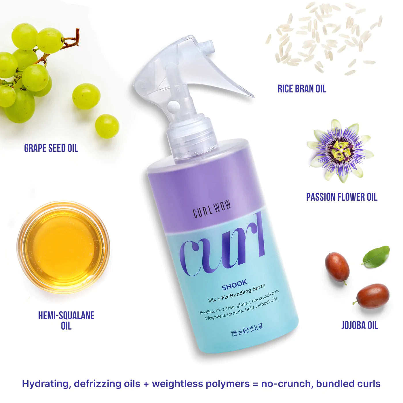 Color Wow Shook Mix + Fix Bundling Spray, ingredients & benefits