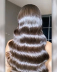 Hair styled with Color Wow Extra Mist-ical Shine Spray