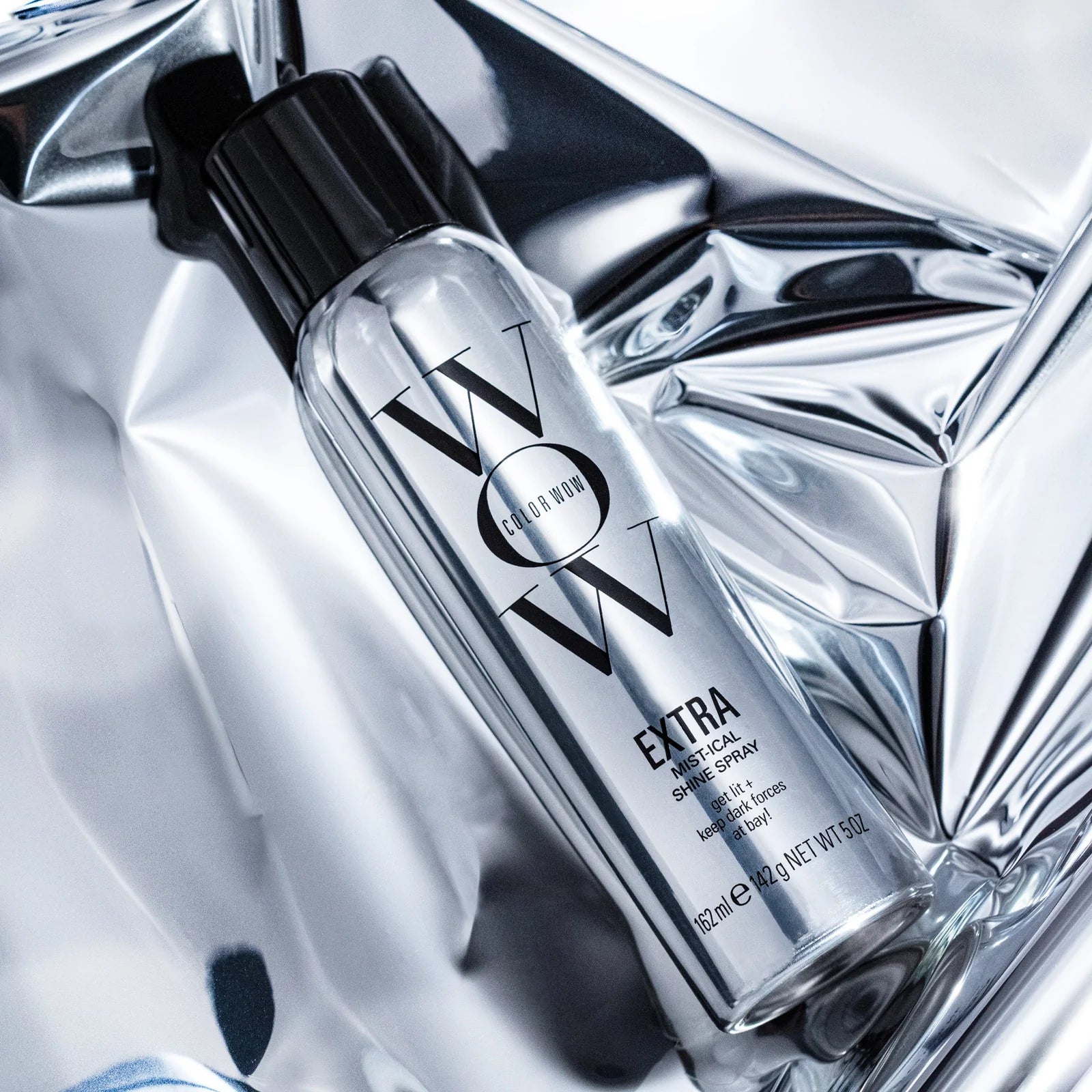 Color Wow Extra Mist-ical Shine Spray 162ml, close up