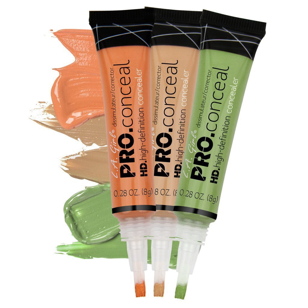 LA Girl PRO.Conceal HD High Definition Concealer, colour correctors