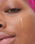 Model wearing The Inkey List HYALURONIC ACID