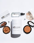Before and after ISOCLEAN Makeup Resurrector