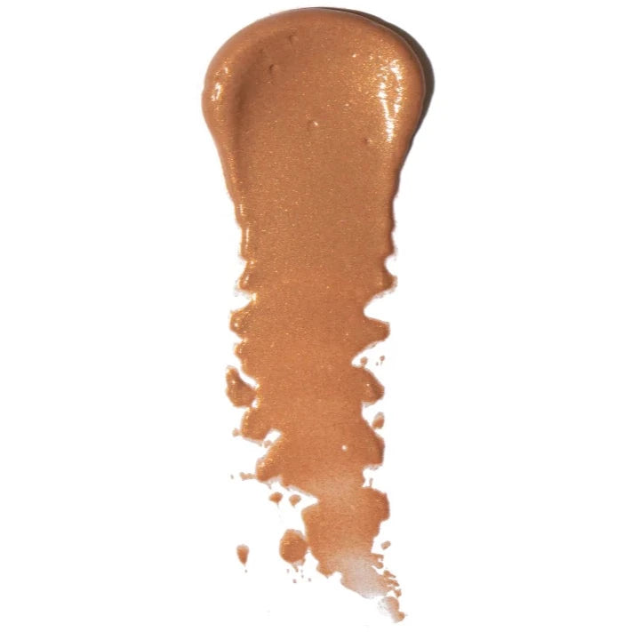 INGLOT Rosie For Inglot Illuminating & Brightening Face Base - Latte Glow, swatch