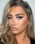 Model after using Inglot Smoothing Under Eye Powder