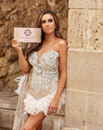 Mrs Glam holding Mrs Glam Magnificent Palette
