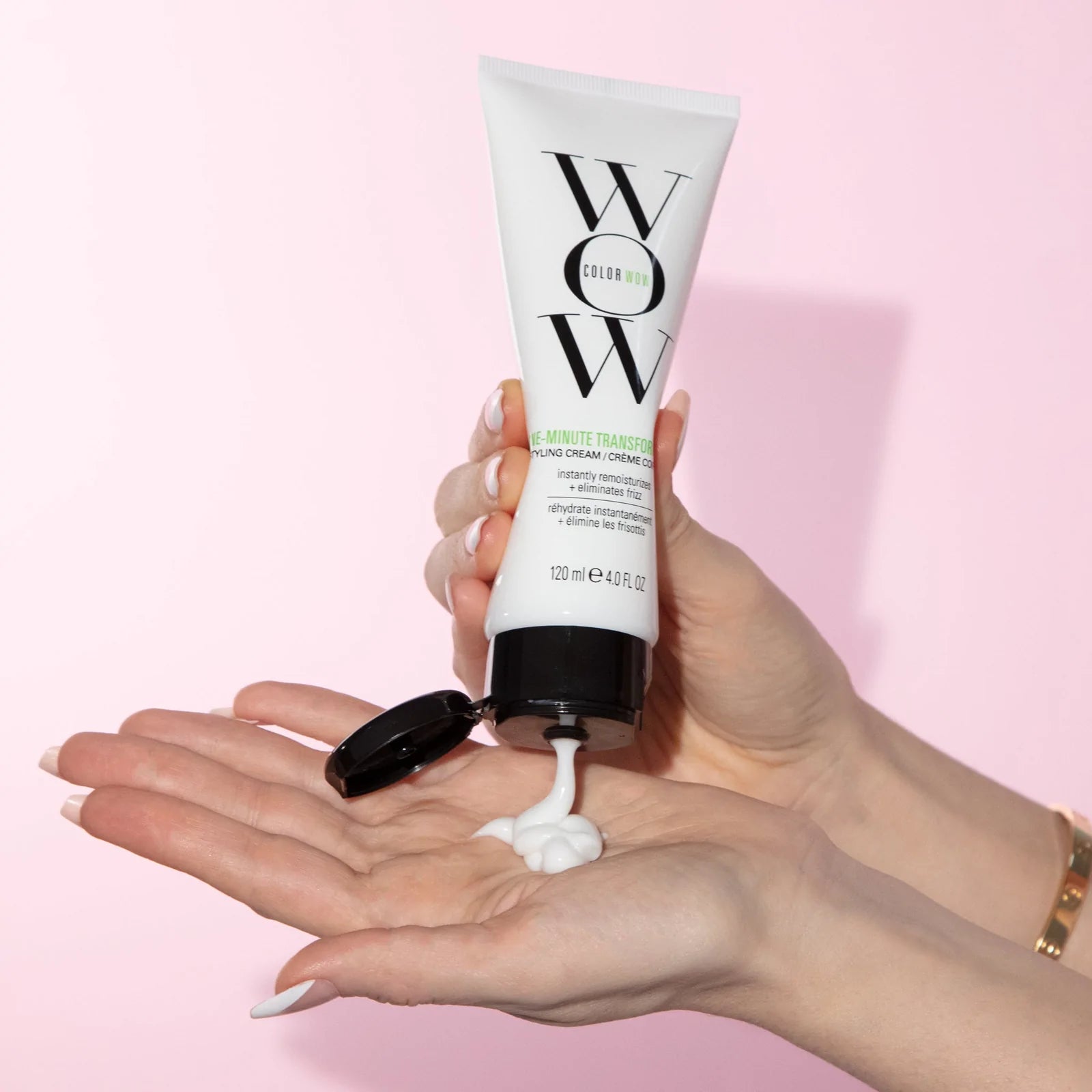 Color Wow One-Minute Transformation Styling Cream , swatch