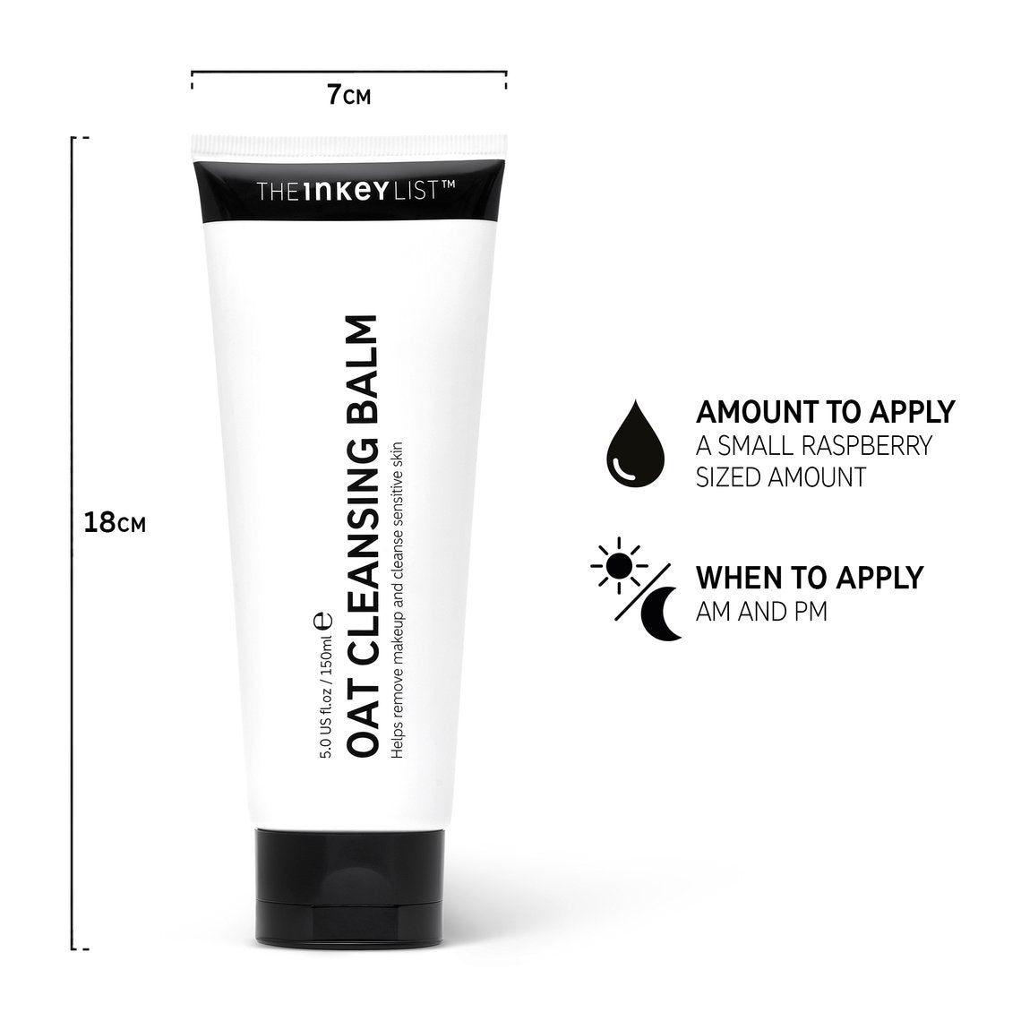 The Inkey List OAT CLEANSING BALM, spec