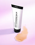 The Inkey List OAT CLEANSING BALM with swatch