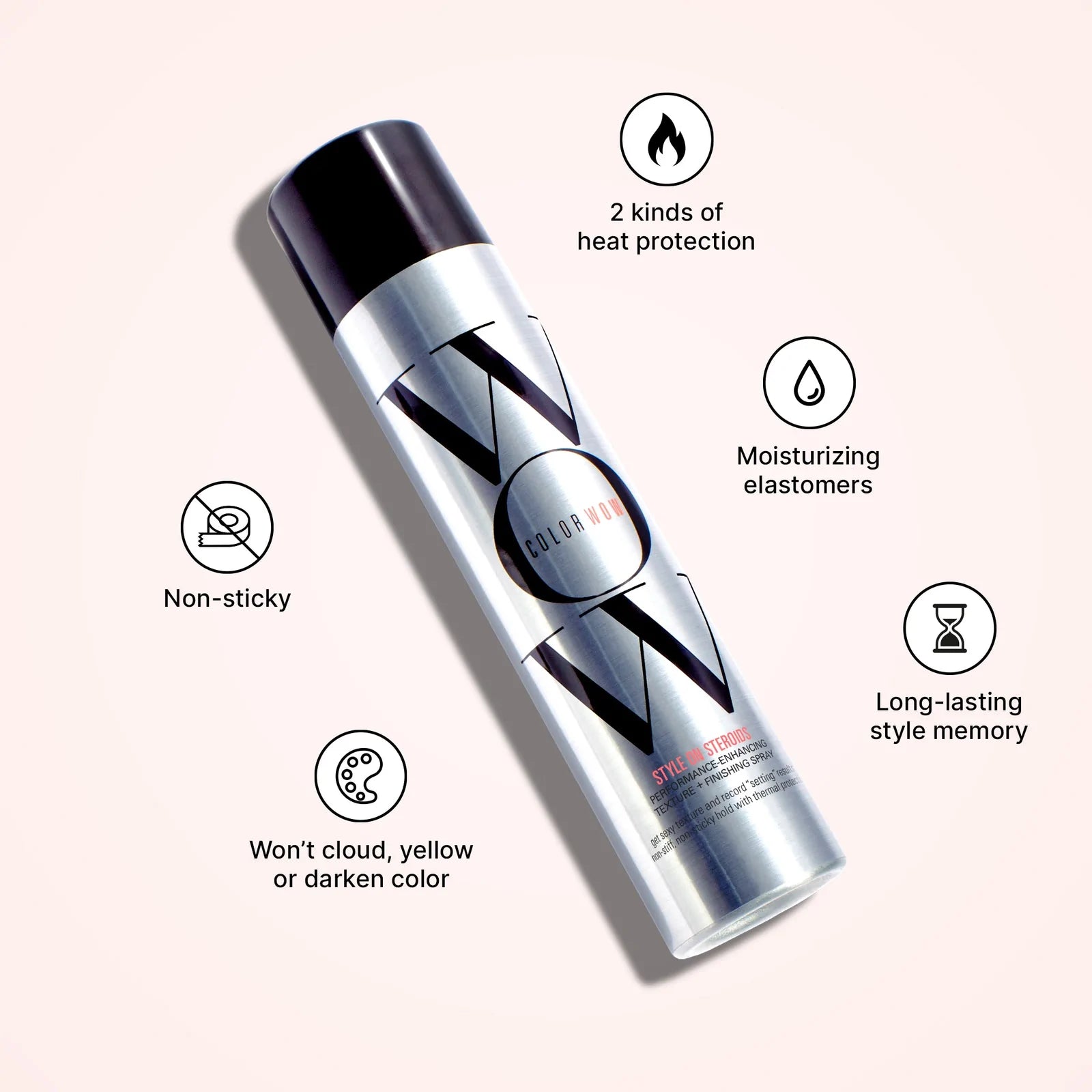 Color Wow Style on Steroids Color-Safe Texturizing Spray , benefits