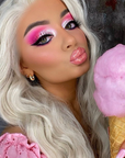 Model wearing HAUS OF McCAULEY Lipgloss - Candy Floss