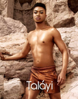 Model wearing bPerfect X Mars The Label PERSIAN GOLD – FACE & BODY GLOW Taláyi