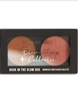 INGLOT X MAURA Bask in the Glow Duo Palettes Sunset