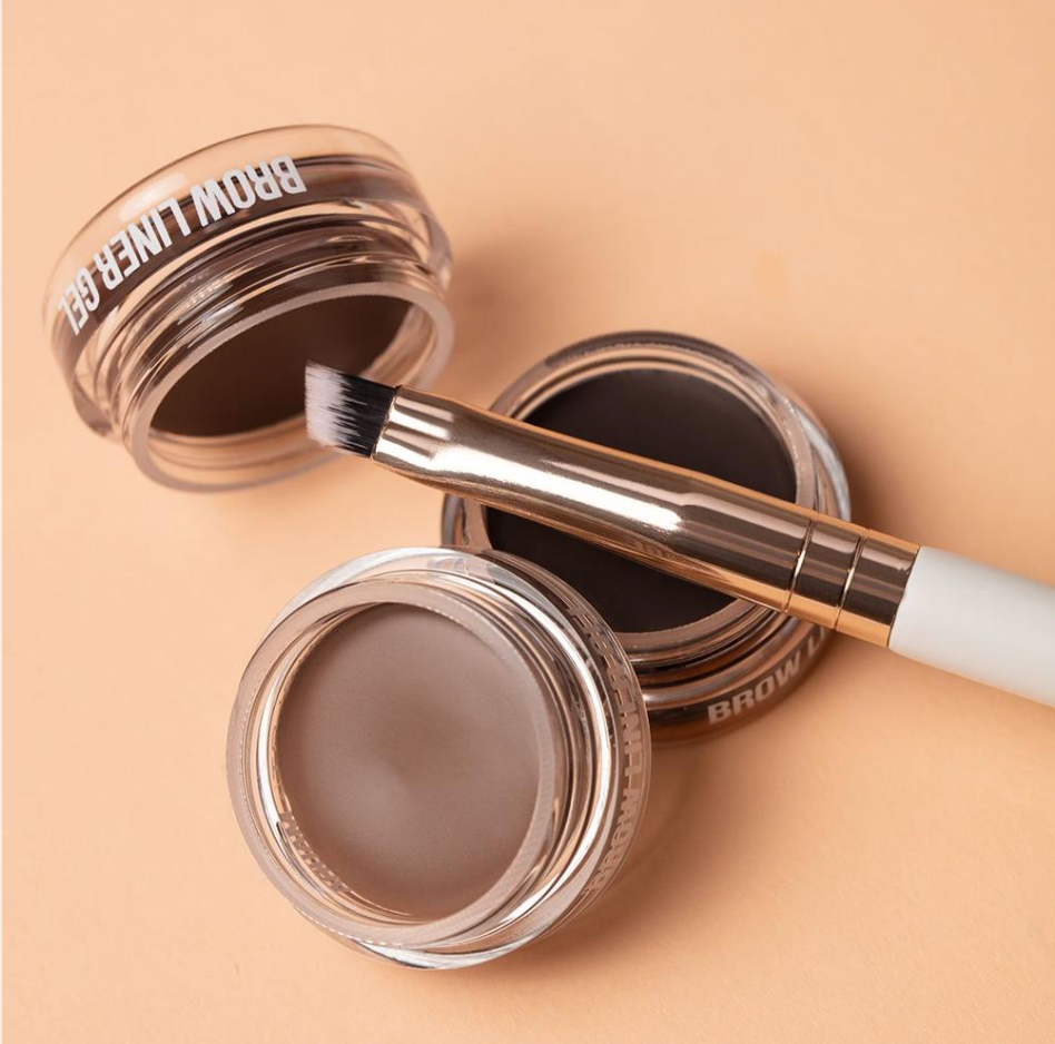 INGLOT X MAURA Bad Ass Brow Liner Gel with brow brush