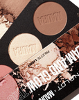 INGLOT X MAURA Glam & Glow Trio Palette close up