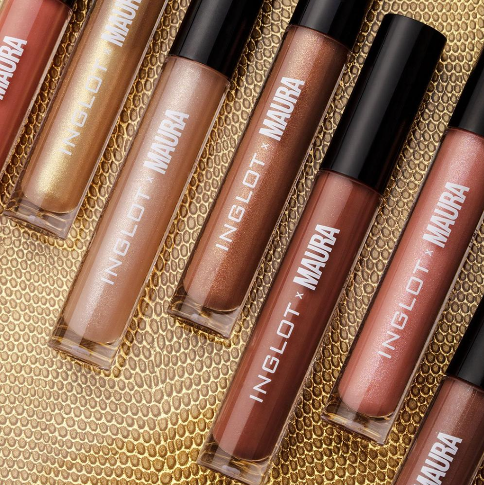 INGLOT X MAURA Naughty Nudes Lipglosses