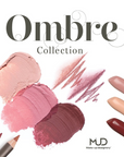 MUD Cosmetics OMBRE Gift Set, swatches