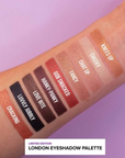 Oh My Glam OH MY NIGHTS - LONDON NUDE eyeshadow swatches
