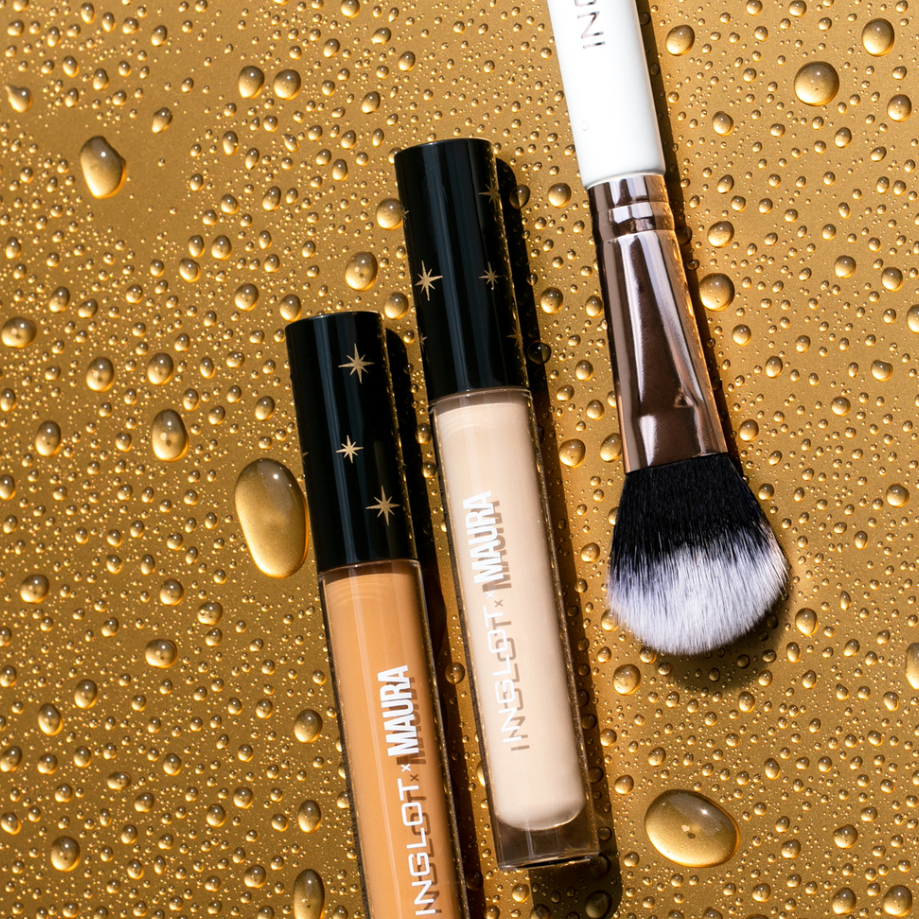 Inglot X Maura Elements Shape and Glow Beauty Brush and Endless Beauty Wands