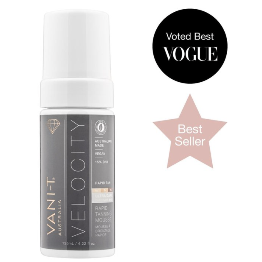 Multi award winning Vani-T Velocity | Express Tanning Mousse