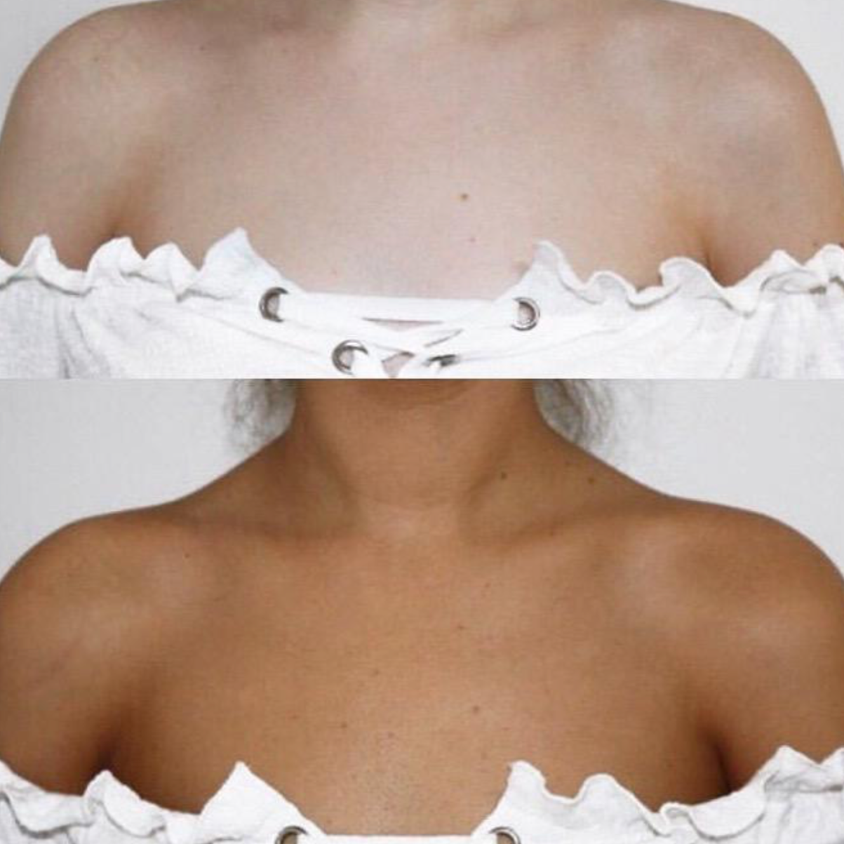 Before and after, Vani-T Velocity | Express Tanning Mousse