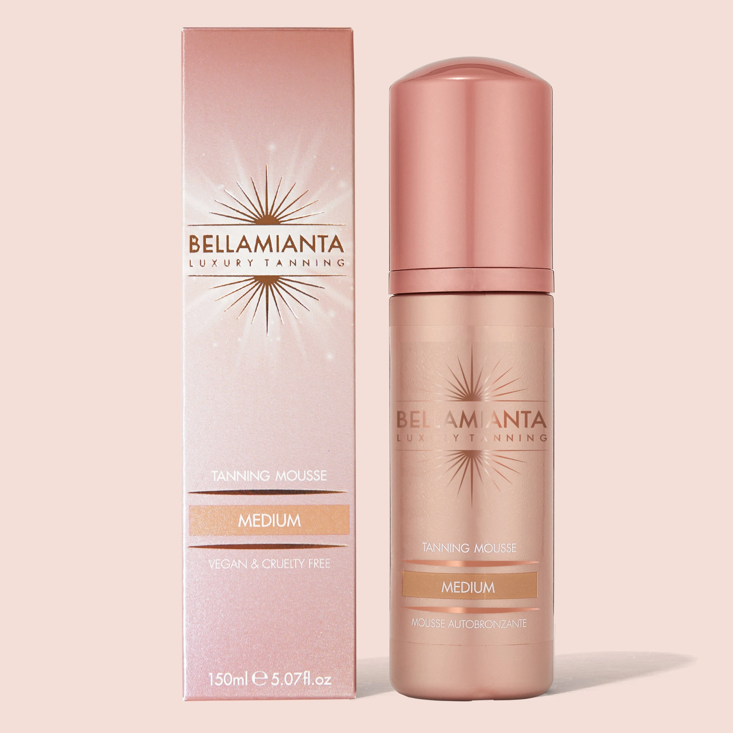 BELLAMIANTA Self Tanning Tinted Mousse Medium