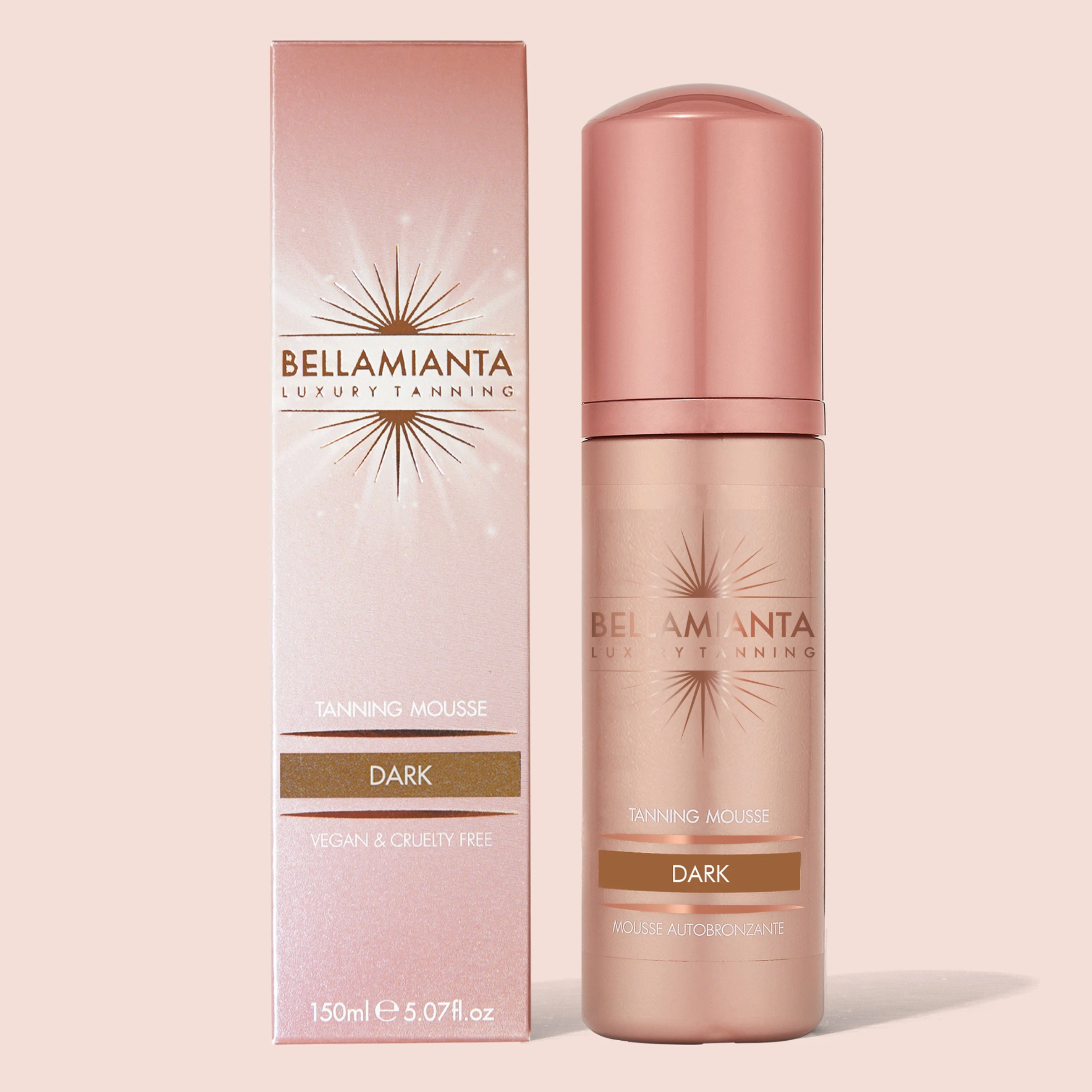BELLAMIANTA Self Tanning Tinted Mousse Dark