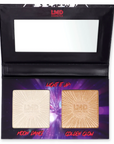 LMD Cosmetics Light It Up Highlighter Duo, open