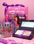 LMD Shimmer & Glow Gift Set, open