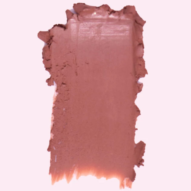 Model wearing DOLL BEAUTY She Fine Liner - Boy Bye, swatch