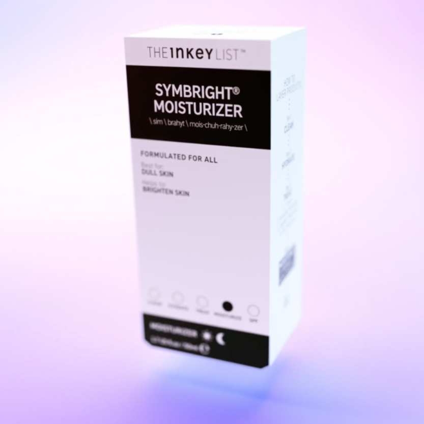 The INKEY List Symbright Moisturizer, packaging