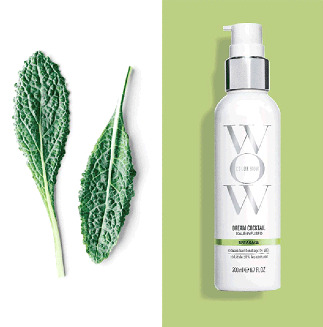 Color Wow Dream Cocktail - Kale Infused, with kale leaf