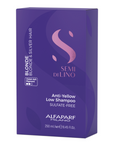 ALFAPARF MILANO Semi Di Lino Blonde Anti-Yellow Low Shampoo, packaging