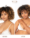Before and after Vita Liberata Untinted Heavenly Tanning Elixir - Medium