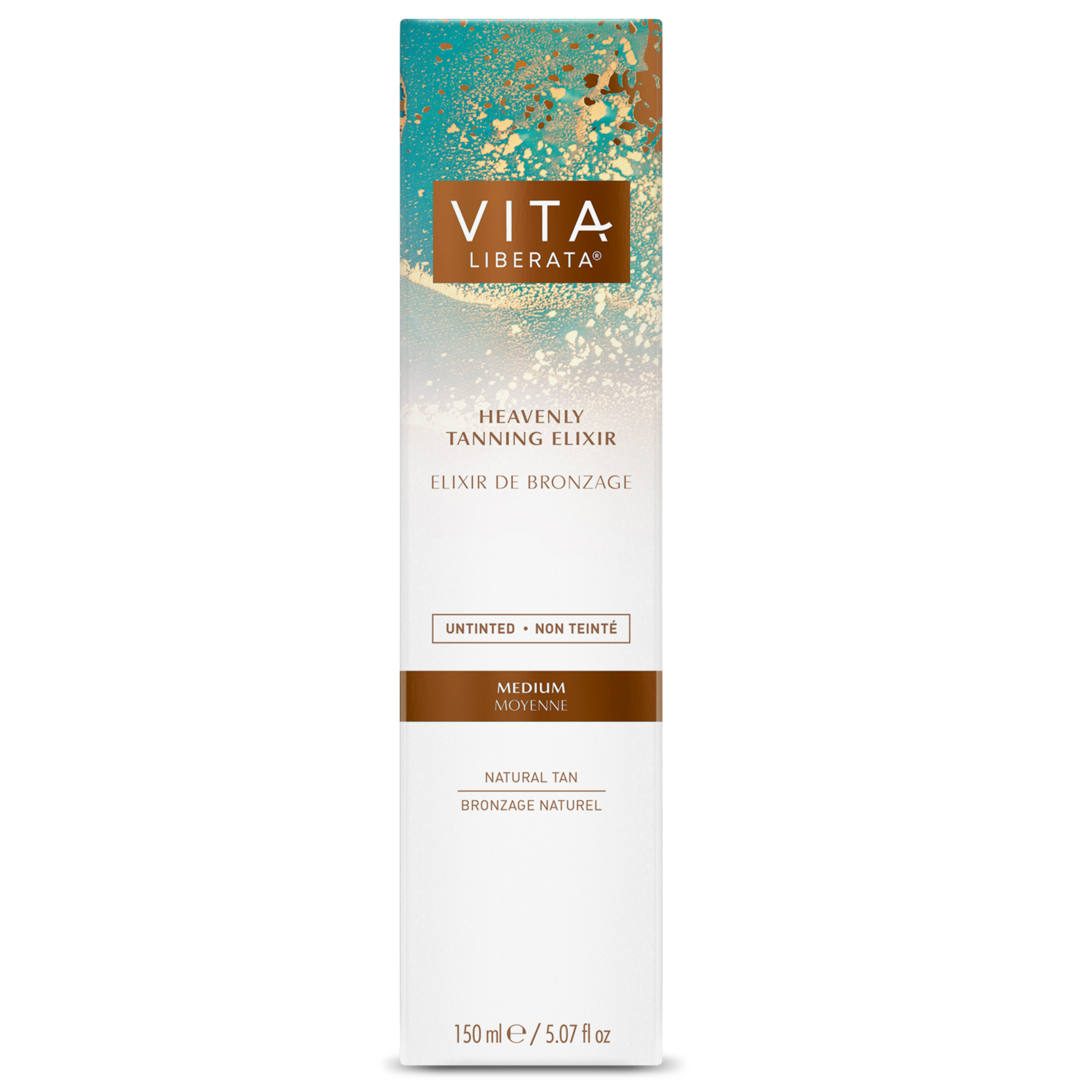 Vita Liberata Untinted Heavenly Tanning Elixir - Medium, packaging