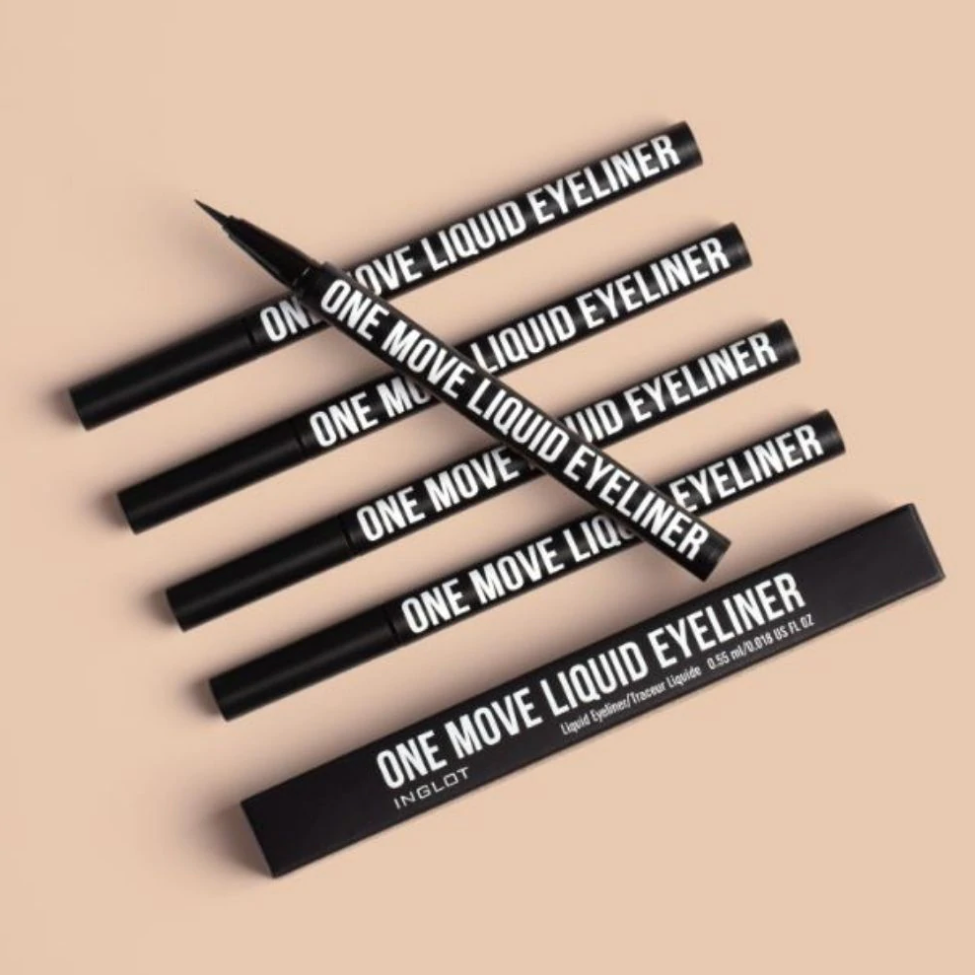 INGLOT One Move Eyeliner Black, with packaging