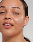 Model with The Inkey List OMEGA WATER CREAM